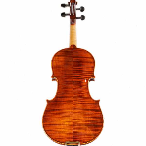 通灵音乐学院级别手工制作小提琴 花纹枫木背板提琴