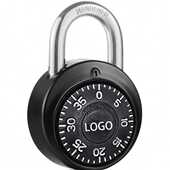 小号保险箱旋转式 锁更衣柜宿舍健身房挂锁 转盘机械密码