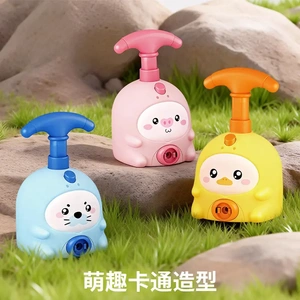 网红恐龙玩具小猪空气动力车飞天气球车玩耍释放精力神器JH