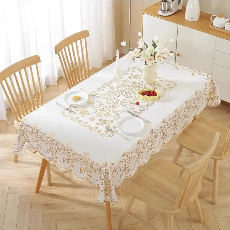 桌布防水防烫防尘pvc免洗塑料台布茶几垫桌茶几茶几桌布餐饮具cc