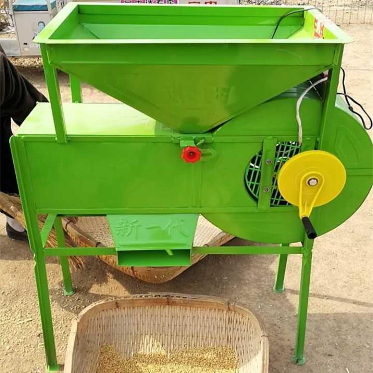 农作物粮食去壳除杂扬尘风选机无级变速手电两用扬粮机小麦扬场