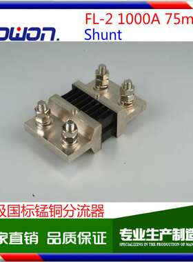 FL-2 shunt A级 1000A/75mV 0.5级指针表/数显表用直流电流分流器