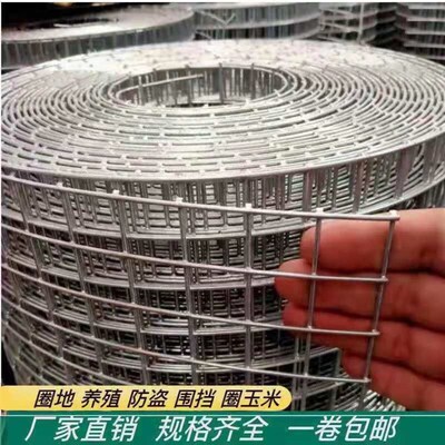 防锈铁丝网围栏钢丝网围栏网网格网养F殖网玉米网圈地隔离网防裂
