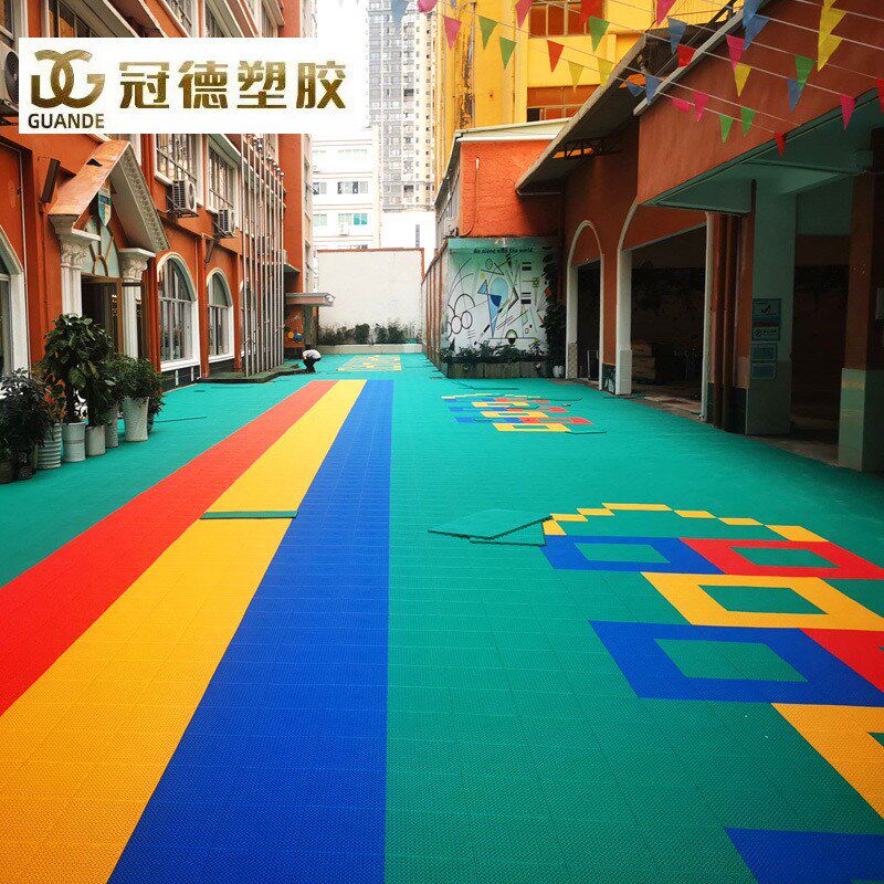 悬浮地板幼儿园悬浮地垫室外运动防滑拼装地板悬浮地垫