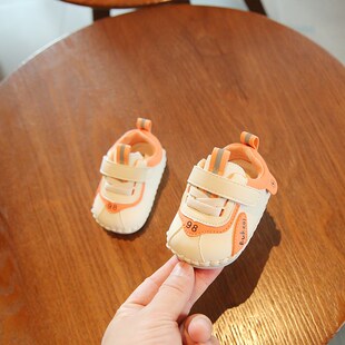 婴儿凉鞋 夏季 防 子春秋款 软底网面一岁婴幼儿鞋 1e2月宝宝学步鞋