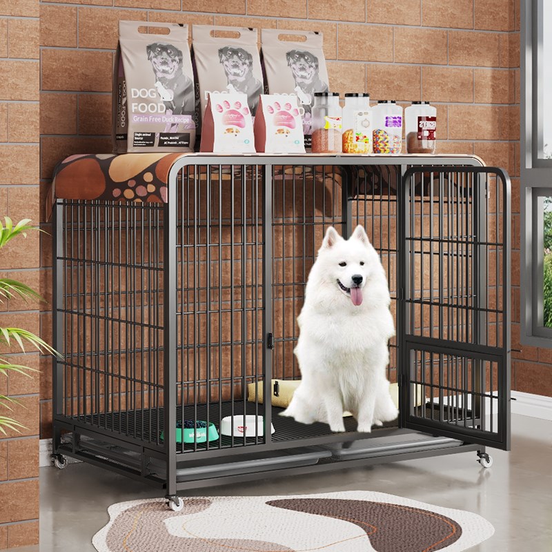 狗笼子小型中型犬大型犬室内家用带厕所分离室外防雨泰迪柯基狗笼