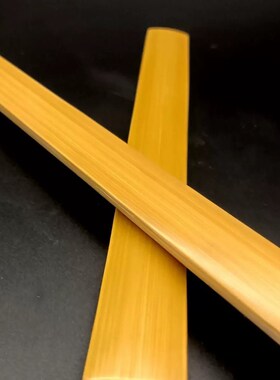 老楠竹1米戒尺纯l竹简精磨特色手工艺品diy材料竹片条鸟笼配件教