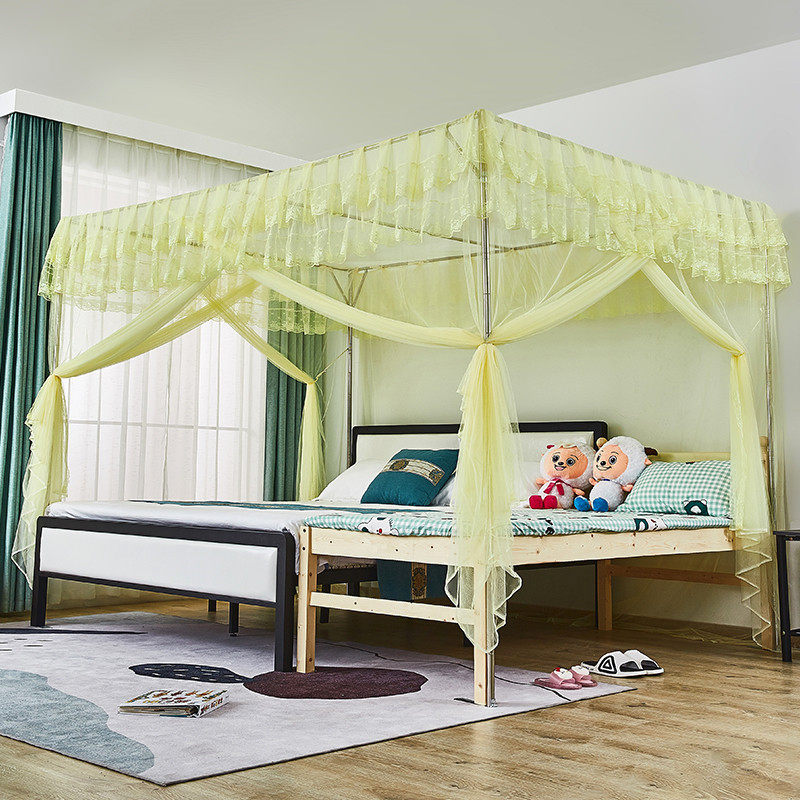 定制蚊帐订做尺寸家用儿童床加大母子特殊榻榻米超大W拼接床大蚊