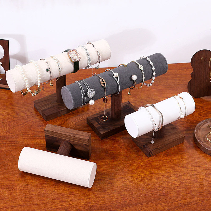 胡桃木手镯展示架手串架文玩首饰架饰品手表手链收纳架珠宝陈列架,饰品/流行首饰/时尚饰品新,首饰展示架,淘宝优惠券,粉丝福利购,淘宝优惠卷