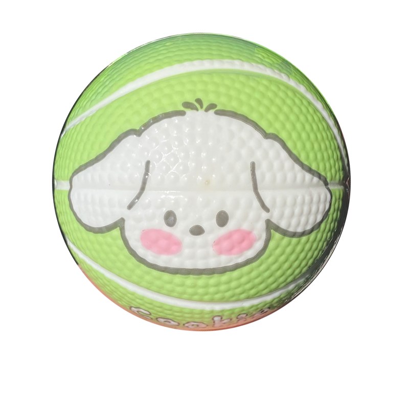 卡通动漫实心弹力球儿童小球玩具球解压小篮球足球小皮球PU球类