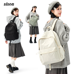 学院风书包初高中生女大学生大容量女士双肩包轻便出差旅行电脑包