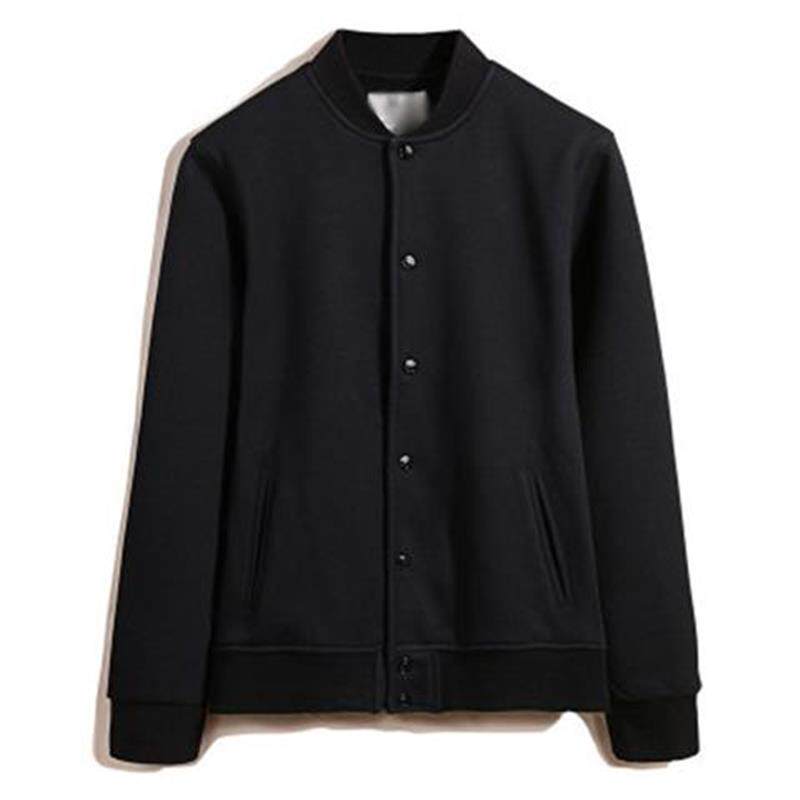 春秋棒球服男纯棉修身运动夹克日系韩版休闲情侣女外套立领卫衣