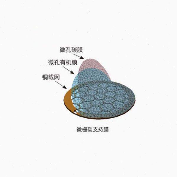 200至300目国产铜网小孔微栅碳支持膜 TEM载网支持膜TEM电镜专用