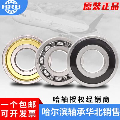 HRB哈尔滨轴承 6316 6317 6318 6319 6320 6321 6322 6324 2Z/2RZ
