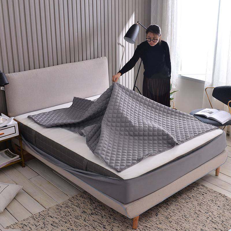 跨境可夹拆卸六面全包棉笠床保护套链式加厚席拉梦思JM---456床垫,床上用品,床裙,淘宝优惠券,粉丝福利购,淘宝优惠卷