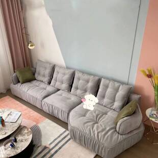 意式baxter沙发现代轻奢转角异形弧形别墅大平层客厅简约组合沙发