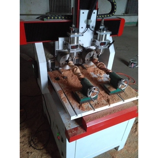 3636小型工艺品雕刻机 四轴圆雕电脑数控雕刻机