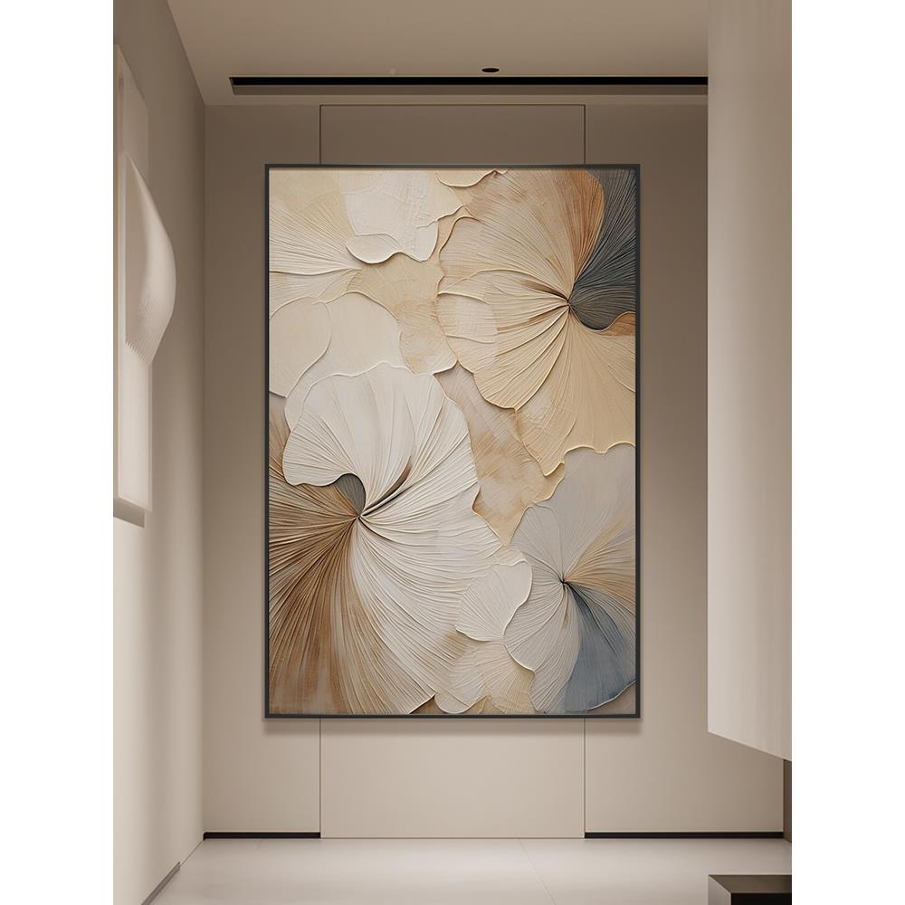 ?手装绘客油画大芬村奶油厅式饰画法抽象餐厅挂画Fh($pb*x沙发背