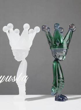 简约电现代板视柜酒柜可爱摆件样间卡通儿童房客SWX厅玄装关柜软