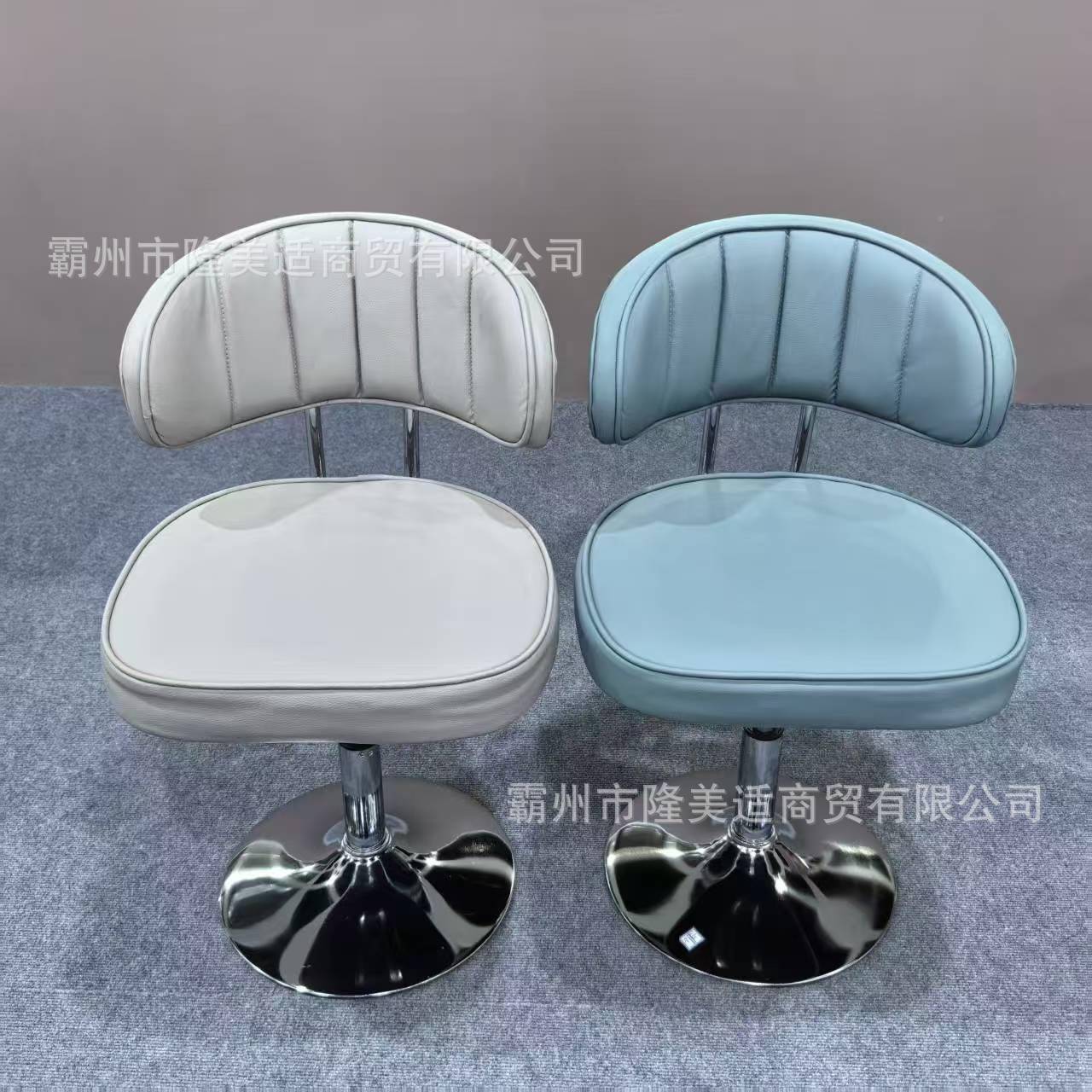降旋升降椅美甲椅家用吧电脑椅办公书无品牌/桌台椅休闲酒吧轮滑