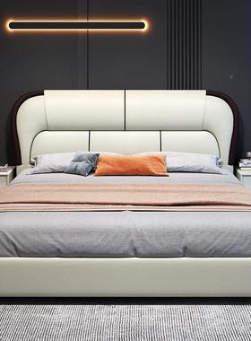 .YA意式现代G新轻奢2025款主卧18双人储ZFN物床卧室简约1.5网红婚