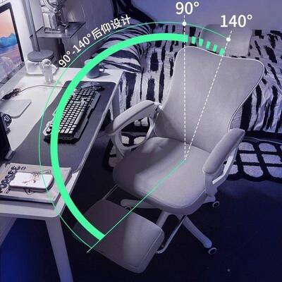 ZET电脑适椅人体工学椅学习椅舒久家用办公坐椅职员宿舍椅矫正子