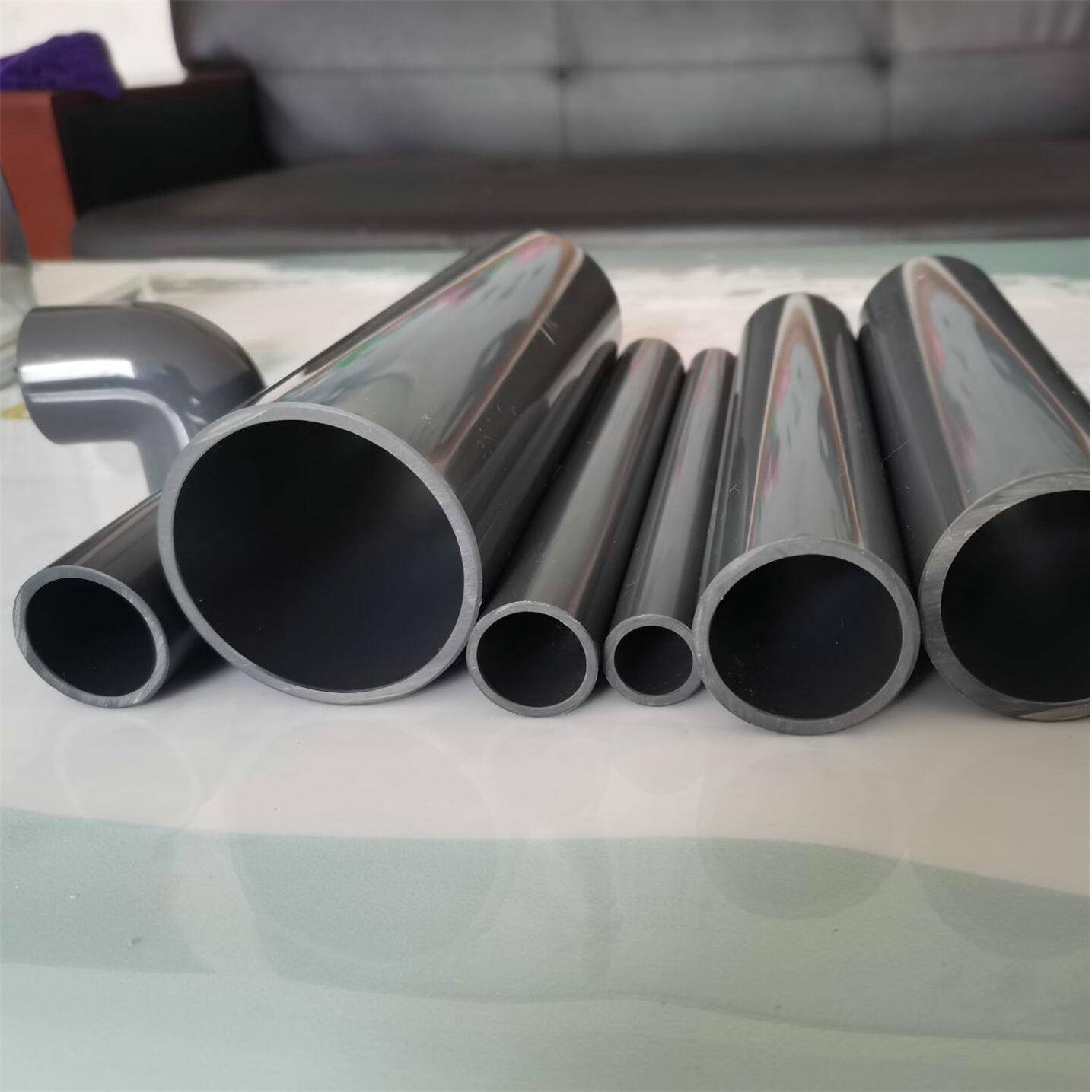 台塑华亚UVC管PVC化工管PPVC工业管牌VC-U给水管灌20-400溉管工P