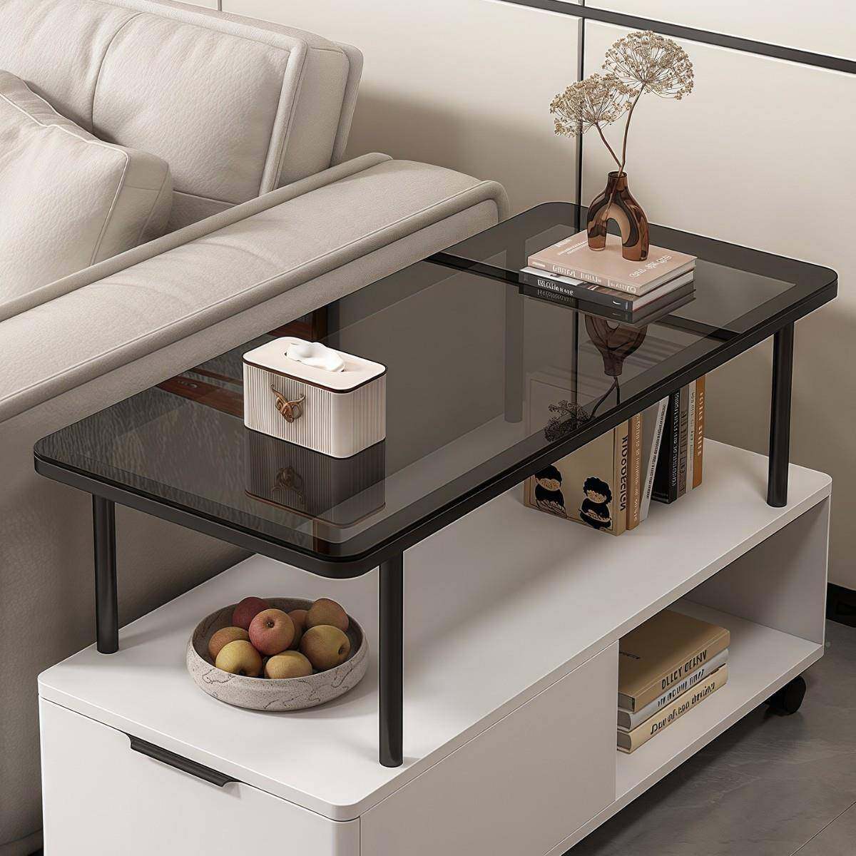 沙发侧边轻奢小柜桌简子可移动收茶几夹0406缝纳柜子客厅角几易储,基础建材,脚轮/万向轮,淘宝优惠券,粉丝福利购,淘宝优惠卷