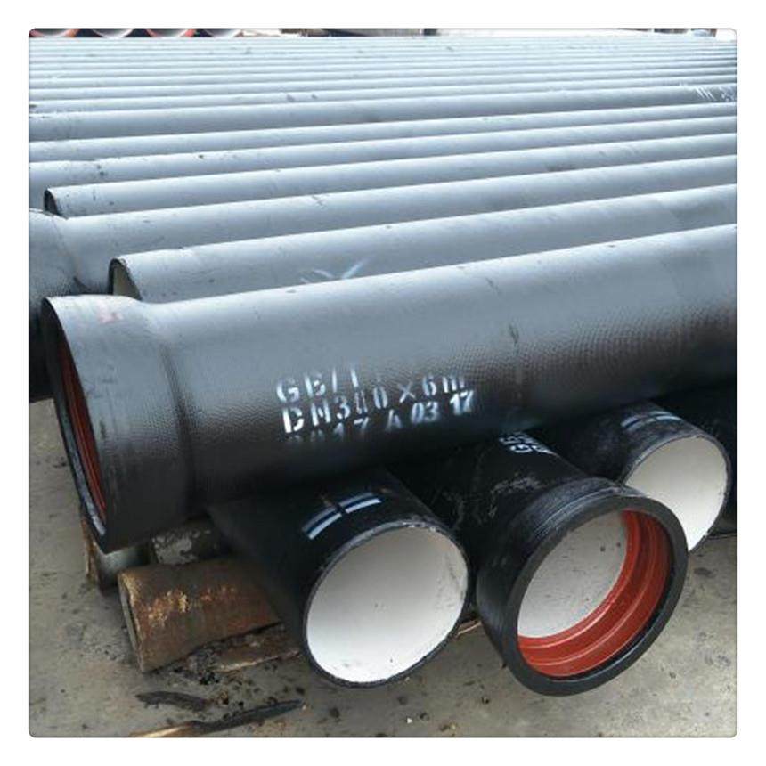 供应K9球墨铸铁管DN900铸铁管柔性铸铁排水管市政球墨铸铁管