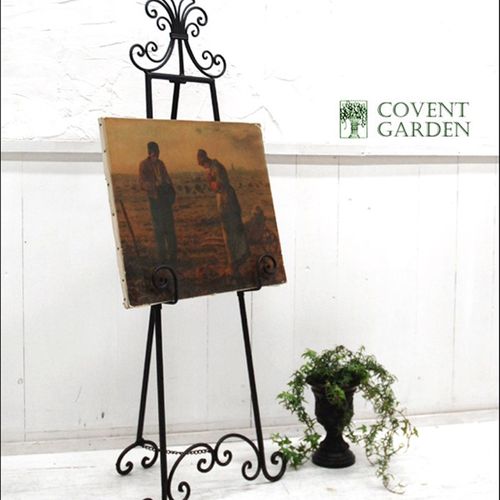 新款铁艺油画架 落地迎宾架 油画展示架 婚庆画架 瓷砖架欧式