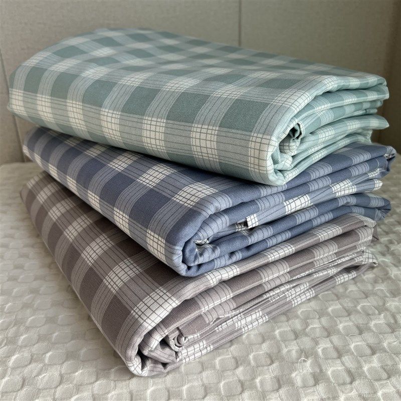 4斤重!原棉精纺!外贸100全棉老粗布床单纯棉加厚软凉席三件套,床上用品,床单,淘宝优惠券,粉丝福利购,淘宝优惠卷