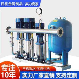 跨境恒压供水设备恒压生活优选二次给水系统管道无塔压泵压泵