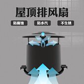 玻璃钢屋顶风机养殖场大棚车间抽氨气大功率通风工业换气扇排风扇