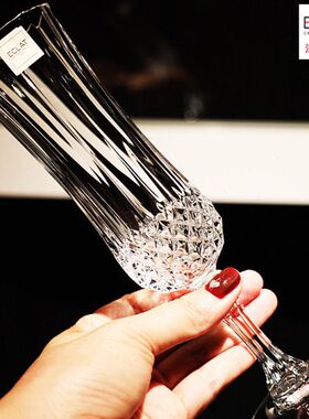 法国CDA进口水晶玻璃高脚杯调鸡尾酒杯起汽泡酒甜酒杯香槟杯子