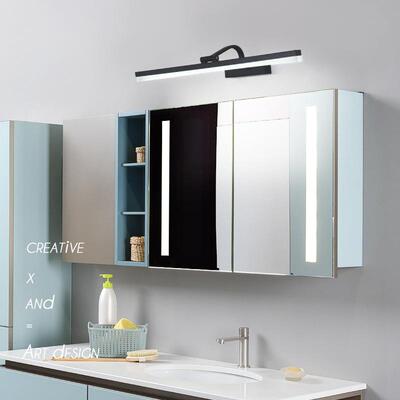 卓迩LED镜柜镜前灯浴室卫生间防雾防潮镜子灯现代厕所化妆台镜灯