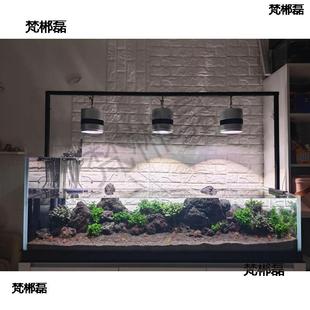 鱼缸灯架桶灯鱼缸灯吊架龙门架鱼缸灯支架L型溪流铝合金灯架