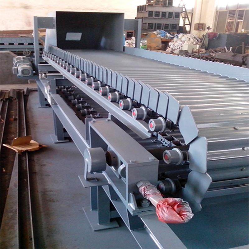 重型BL750链板输送机 大板链输送线鳞板输送机800 重型磷板输送机