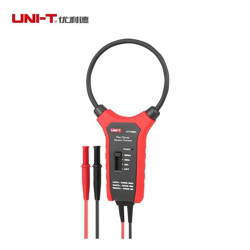 优利德UT-CS09A/C/D电流探头交流3000A万用表示波器柔性电流探头