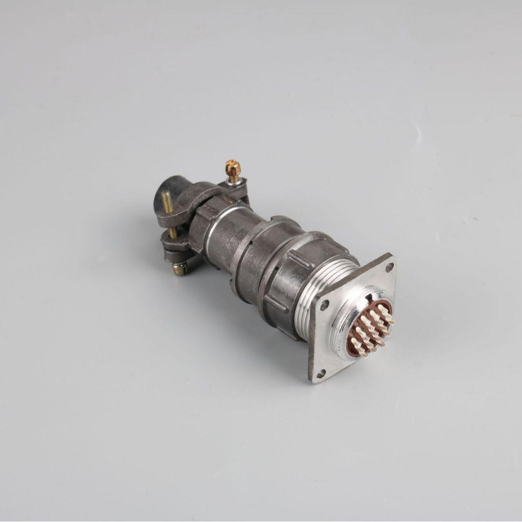 剑插牌航空插头座制俄精密灰色航空连接器2PM系列产品