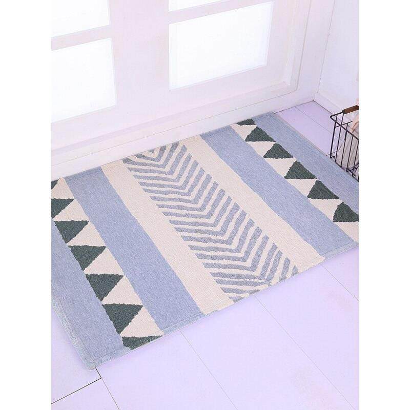 湛蓝织绣地垫门垫进门垫子家用入户门美式现代卧室脚垫门口地毯垫,鲜花速递/花卉仿真/绿植园艺,割草机/草坪机,淘宝优惠券,粉丝福利购,淘宝优惠卷