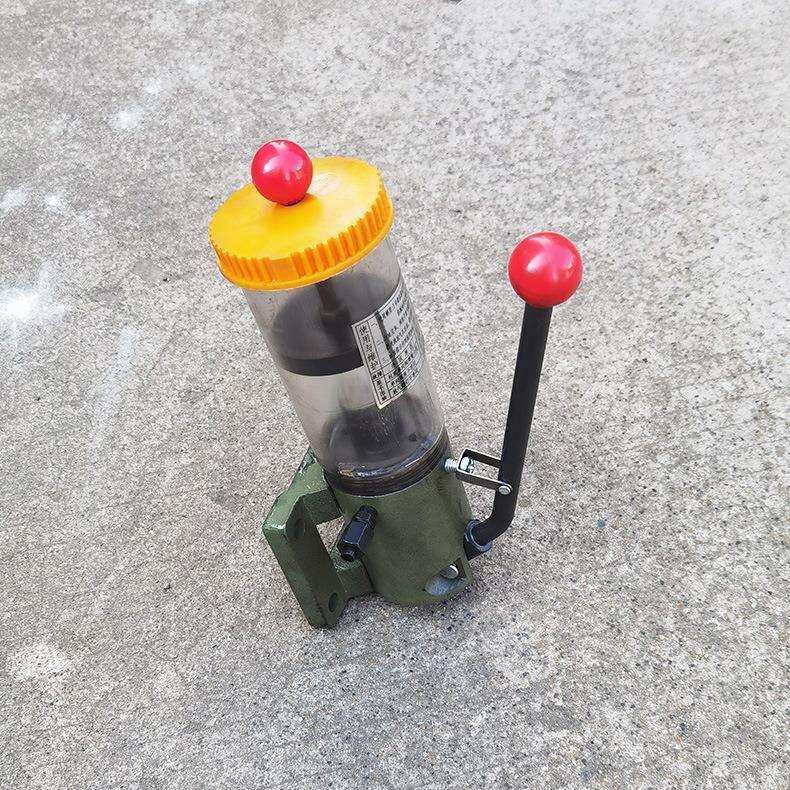 冲床配件浙锻浓油泵SNB-10手摇动油泵塑料油杯