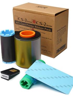 HITI呈妍CS220E CS200证卡机CS2系列色带CS2彩色CS2K黑色0060彩色