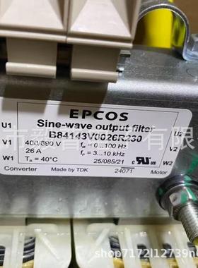 B44066R6006E230 BR6000-R06 德国epcos控制器