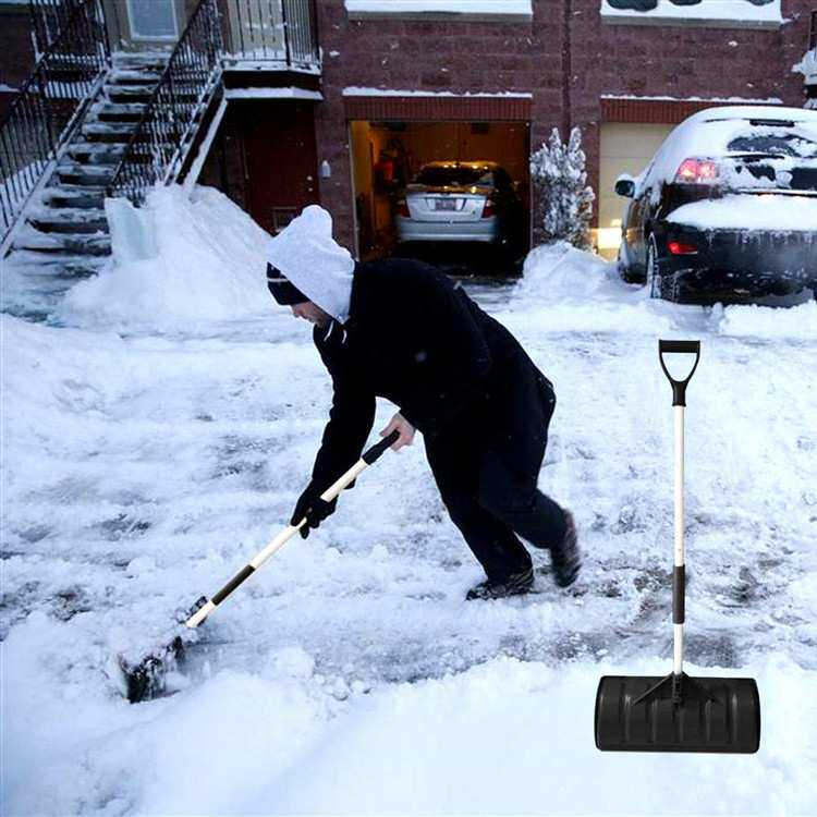 厂家直供可拆卸便携加厚加宽塑料雪铲雪锹户外推雪板 铲雪塑料锨