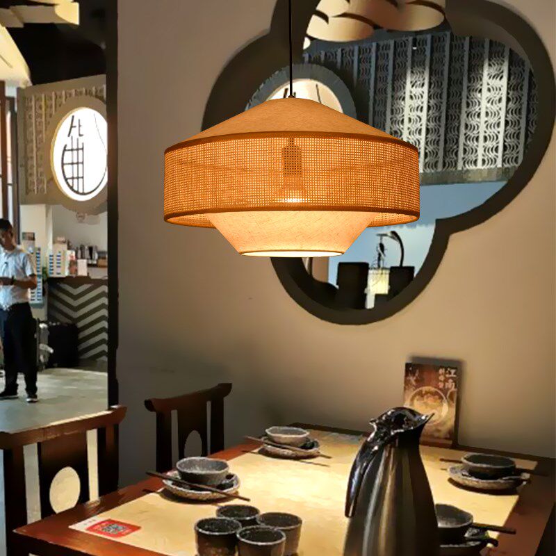 新款火锅店餐饮吊灯侘寂风餐厅饭店茶室茶楼餐桌包间灯具带射灯,家装灯饰光源,酒店/宴会厅/餐饮吊灯,淘宝优惠券,粉丝福利购,淘宝优惠卷