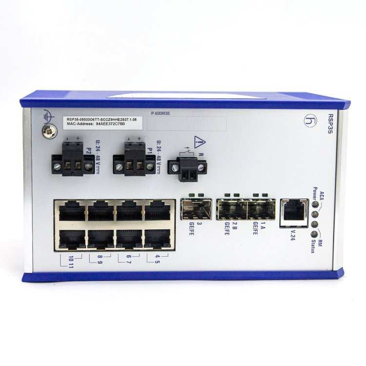 Hirschmann赫思曼管理式机架安装交换机工业以太网GRS系列