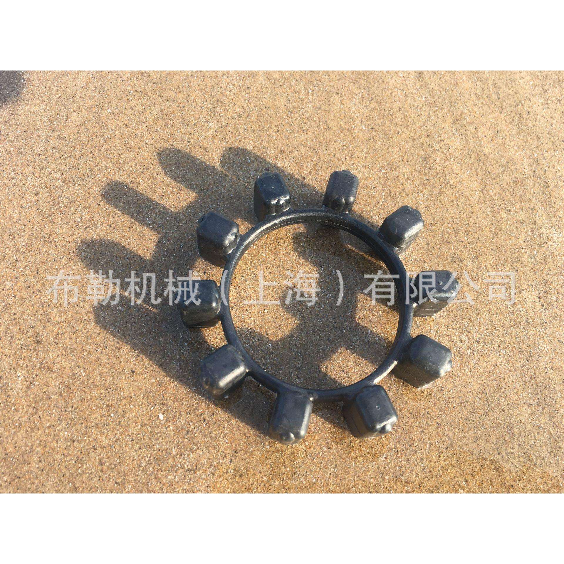 上海布勒红色黄绿梅花联轴器缓冲垫/弹性体CJ42/48/55/65/ES75/90