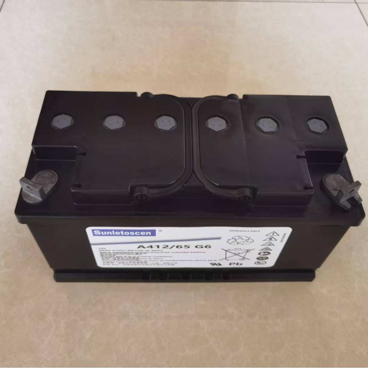 德国阳光蓄电池A412/65直流屏/UPS/EPS后备电池G612V65AH胶体电瓶