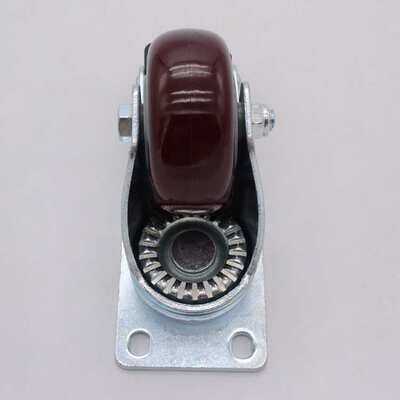 SK6-ZZ75108P工业脚轮 带刹车3寸静音万向轮 超重型活动脚轮