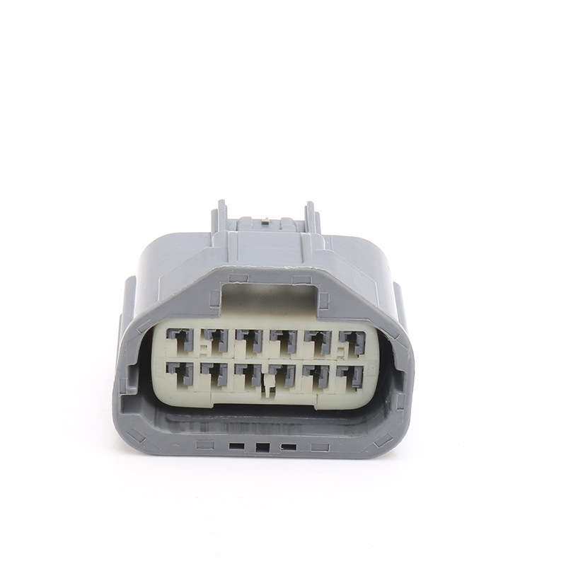 12孔车用线束连接器插头用路虎前杠探头雷达总插头DJ7121Y-2.2-21